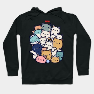 A pile of cats Hoodie